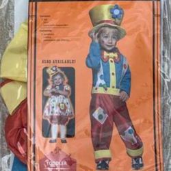NEW Clown Halloween Costume