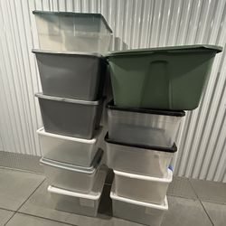 11 Misc Size Storage Bins Containers 