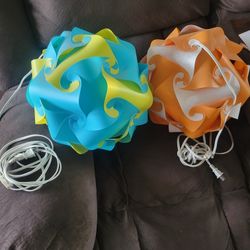 Hanging Lighted Lanterns 