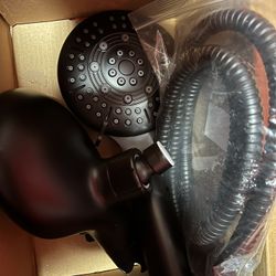 Black Shower Heads And Hose 