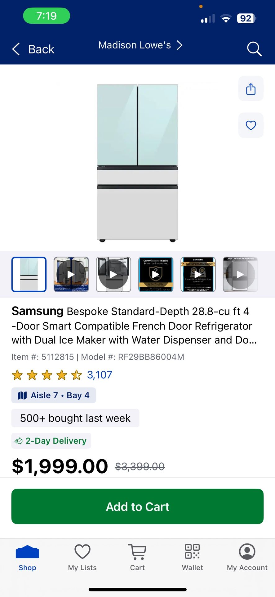Samsung Refridgerator
