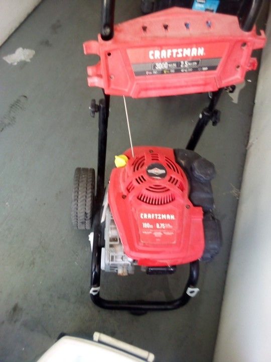 Craftman Water Pressure