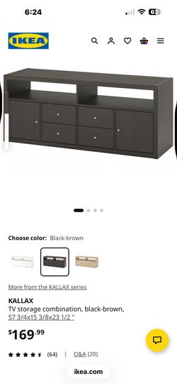 IKEA KALLAX TV Storage Unit