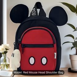 DISNEY MICKEY MOUSE BACKPACK HANDBAG CROSSBODY PURSE 