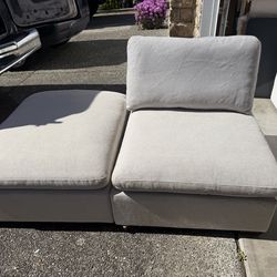 2  pieces Thomasville couch modular