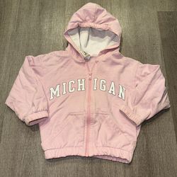 Michigan Girl Toddler Jacket 