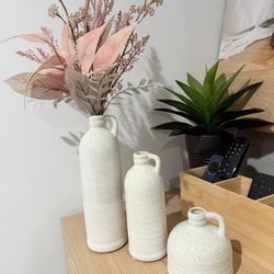Ceramic Jug Vase Set Of 3