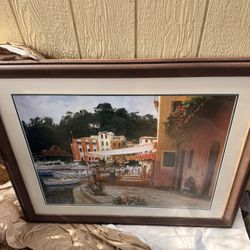 Mediterranean Custom Matted Print