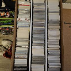 Giant box of random cards all sports