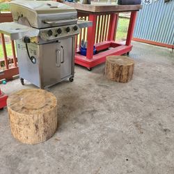 Wooden stools