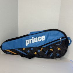 Prince Youth Tennis Racquet Backpack Carry Bag Blue 26"