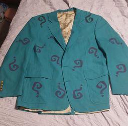 Riddler costume suit jacket
