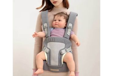 EBRSPN Multifunctional Lightweight Baby Strap Carrier for dad and mom, Waist Stool, Suitable for Breastfeeding, Kangaroo Front Face Strap, Newborn to 