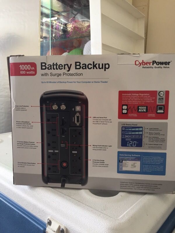 Battery back up brand-new