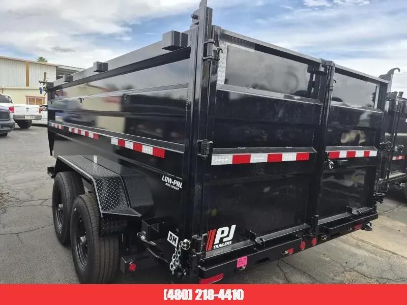 2026 Pj Trailers 14X83 Tandem Axle, 15,400 Gvwr, Low Pro Dump, 48"" Sides, 14 Ply Tires