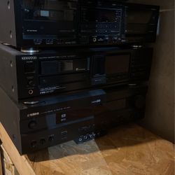 Audio tape deck Cd player Turner