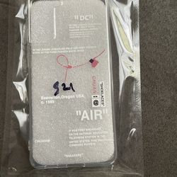 Clear Nike “off white” Style Phone Case (no Swoosh) For Samsung Galaxy S21