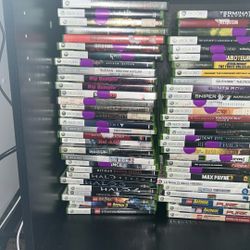 88 Xbox 360 Game Lot