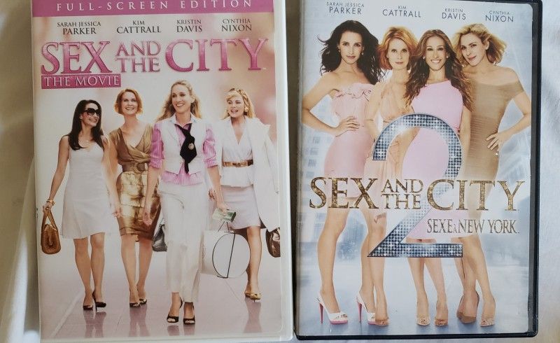 Sex And The City Movies 1 & 2 Dvds