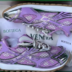 Pink and purple Bottega veneta