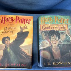 Harry Potter Hardback Books - Great Items! 
