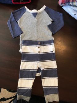 Burts bees baby boy outfit