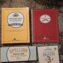 Good & the Beautiful Level 3 Curriculum Bundle – Language Arts, Handwriting, Spelling, & Math