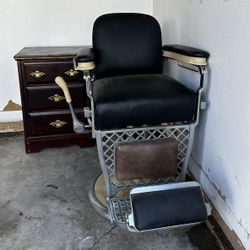 Vintage Barber Chair Emil J Paidar 