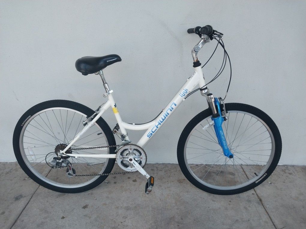 Womens Ladies Schwinn Link Citi Series Front Suspension 21 Speed Bicycle MTB Bike