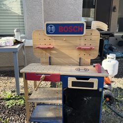 Bosch Work Bench For Kids!