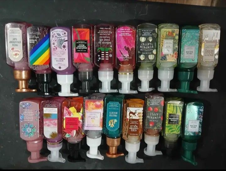 Bath And Body Works Hand Soaps.