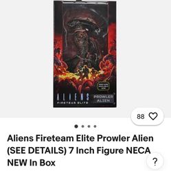 Aliens Fireteam Elite Prowler Alien 7 Inch Figure 