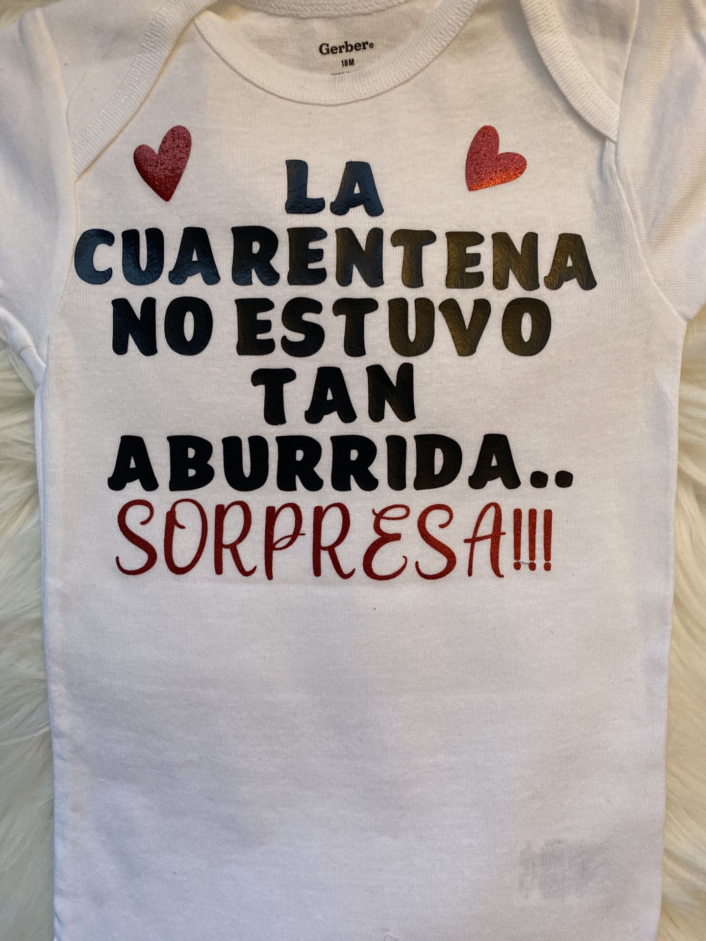 Baby Onesie sorpresa
