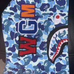 Bape Baby Blue Zip-Up