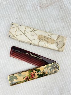 Vintage Stratton Folding Comb 