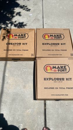 Make-A-Fort Kit Bundle – Creator and Explorer