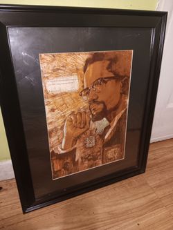 Malcolm X portrait