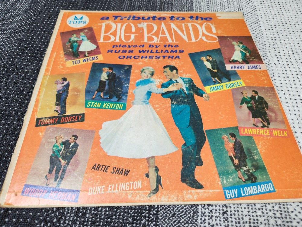 A Tribute To The Big Bands L1660 Vinyl Tops Records 1959