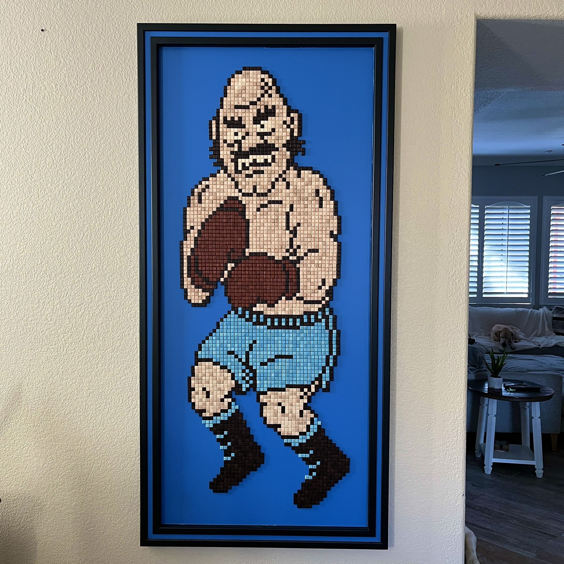 Bald Bull Wood Pixel Art