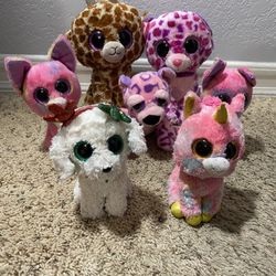 Ty Beanie Boo Stuffed Animal Lot