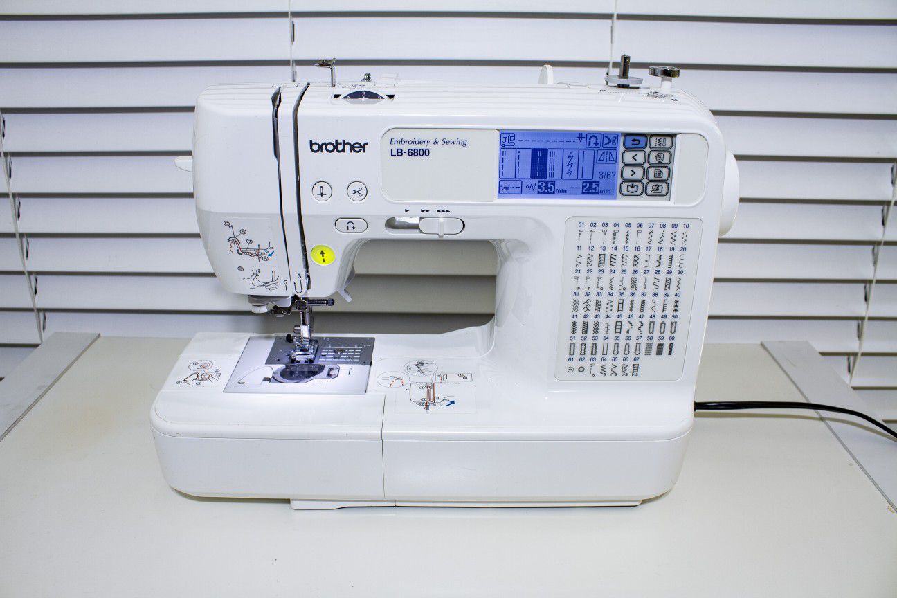 Brother LB-6800 Computerized Sewing Embroidery Machine review