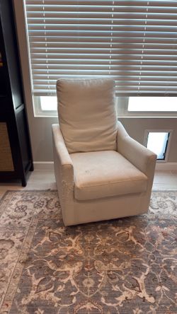 FREE ROCKING  SWIVEL NURSERY CHAIR