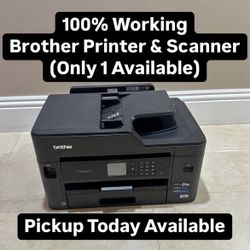 100% Working Brother Printer & Scanner (Only 1 Available) Pickup Today Available 