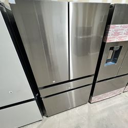 Stainless Steel 4 Door Fridge With Sonic Ice And Cubed 