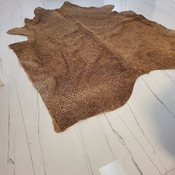 Brazilian Cowhide Rug Cheetah  Print 