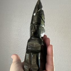 Tiger Eye Tiki God 