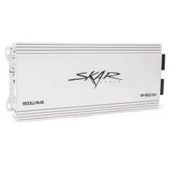 Skar Audio RP-1500.1DM 1,500 Watt Monoblock Class D Marine Subwoofer Amplifier