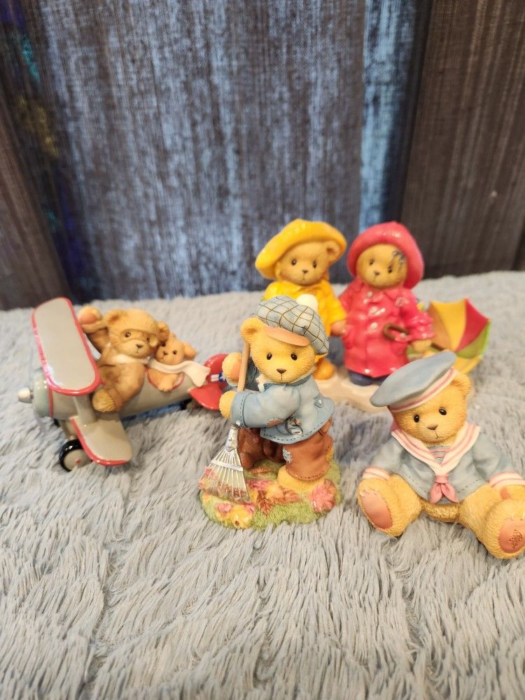 4 Cherished Teddies By Enesco