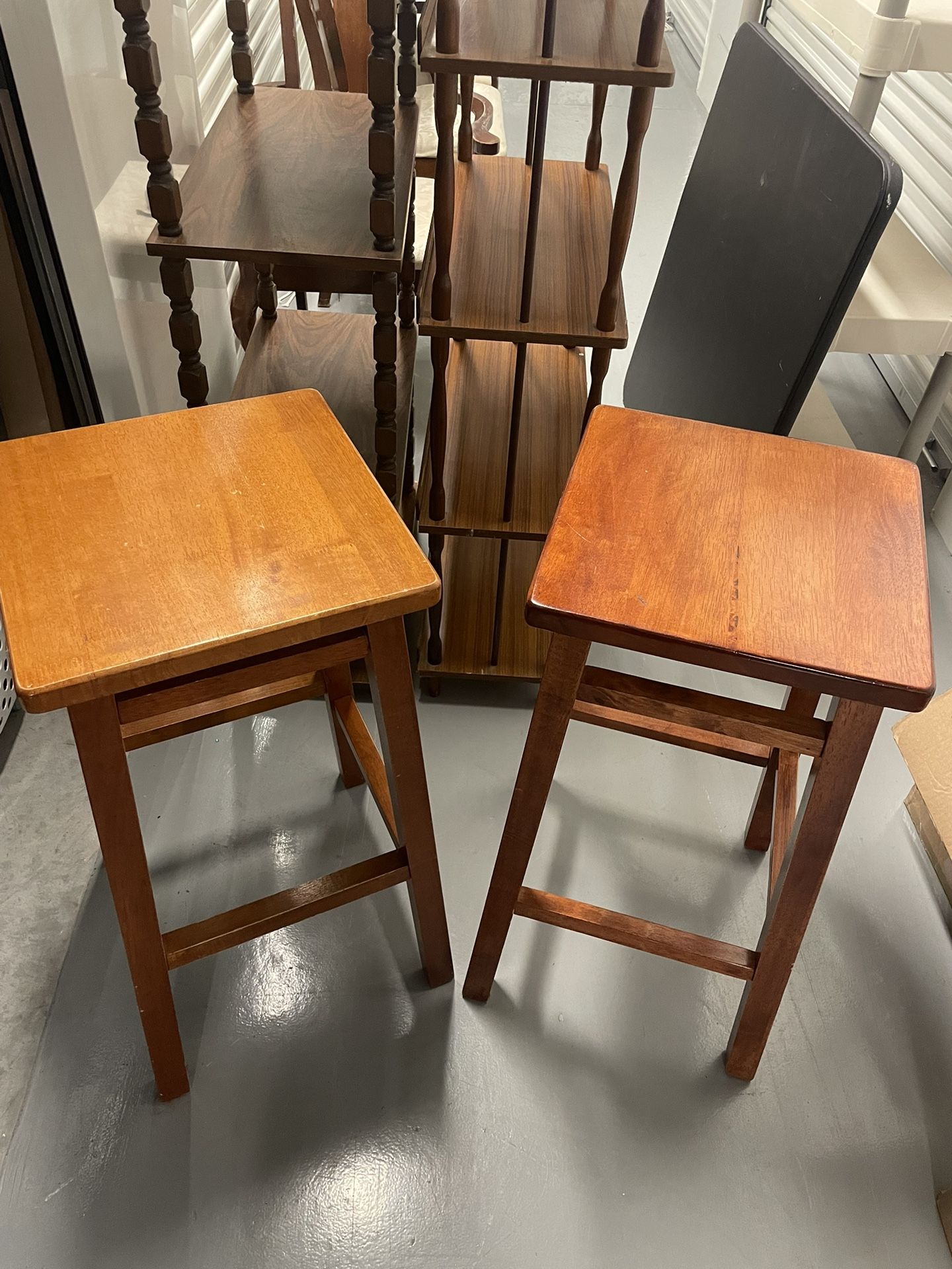 WOODEN STOOLS