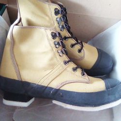 Kobuk Wading Boots Size 10 Steel Shank Soles 